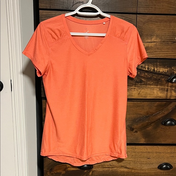 Women's Coral V-Neck Top (Head) - Picture 1 of 1